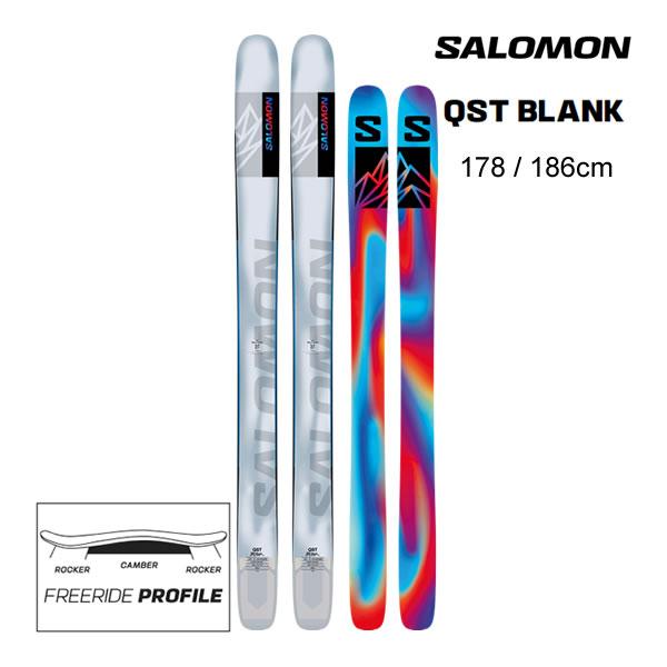 SALOMON サロモン スキー板 2025 QST BLANK 単品 (板のみ SALOMON サロモン スキー板 2025 QST BLANK 単品 (板のみ