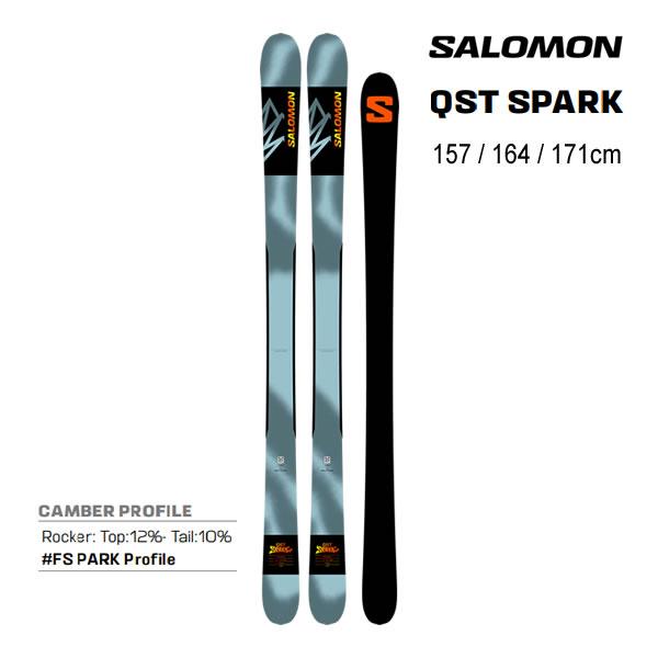 SALOMON サロモン スキー板 2026 QST SPARK 単品 (板のみ SALOMON サロモン スキー板 2026 QST SPARK 単品 (板のみ