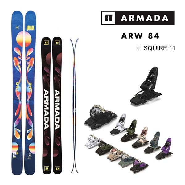 ARMADA アルマダ スキー板 エーアールダブル 84 ARW (23-24 2024) + 24 