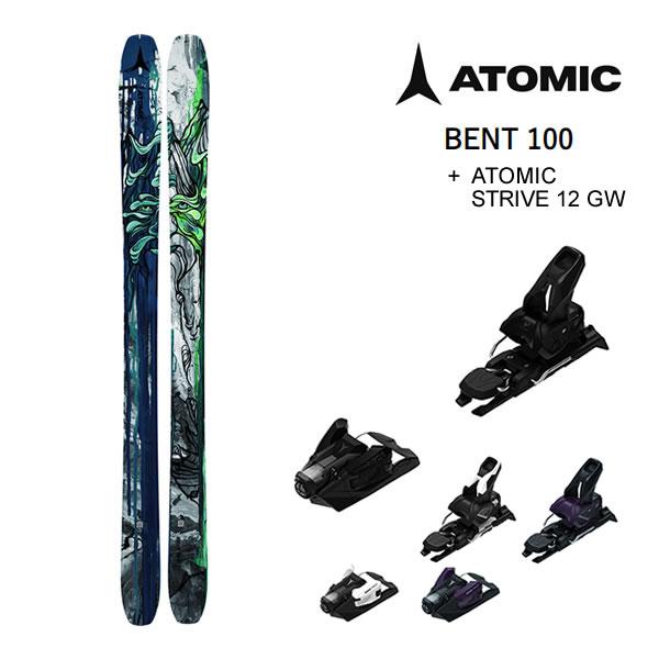 ATOMIC アトミックスキー板 2024 BENT 100 ベント (23-24 2024 ATOMIC アトミックスキー板 2024 BENT 100 ベント (23-24 2024