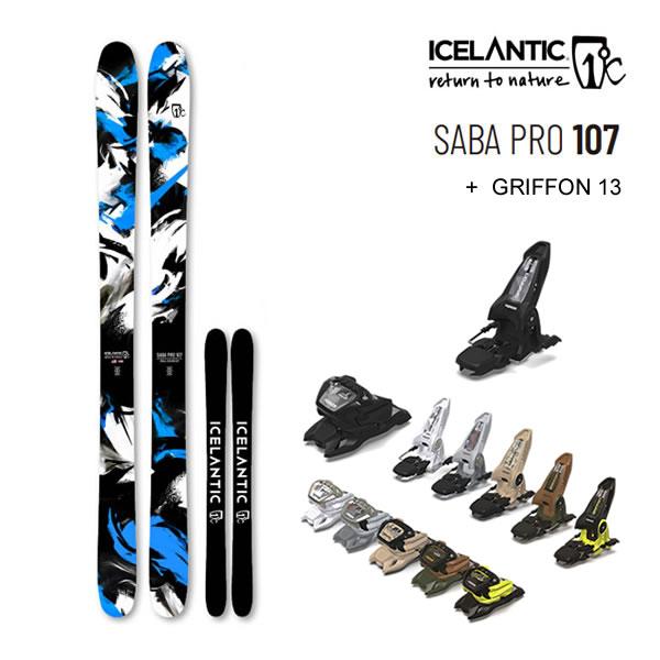 ICELANTIC SABA PRO 107　アイスランティックサバプロ　107 24/25 Saba Pro 107 — Icelantic Skis