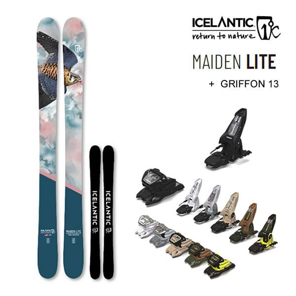 ICELANTIC スキー 金具付き ICELANTIC スキー 金具付き