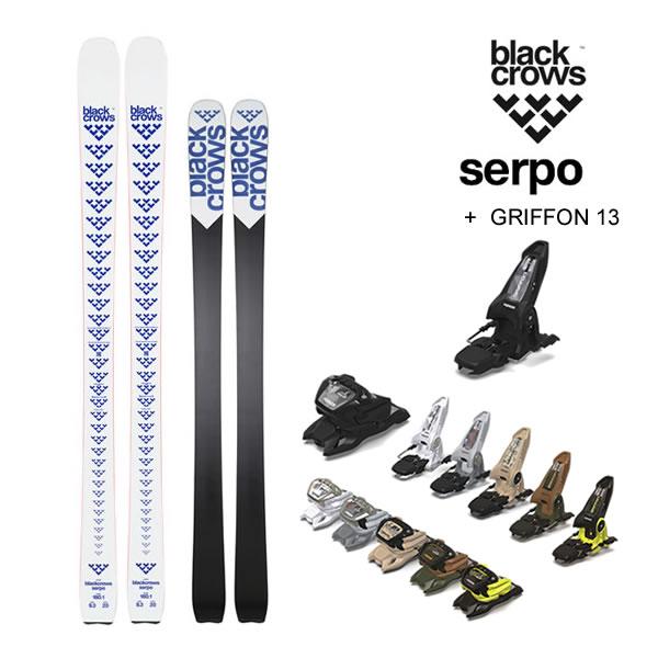 blackcrows スキー板 2024 Serpo セルポ (23-24) + 24 マーカー blackcrows スキー板 2024 Serpo セルポ (23-24) + 24 マーカー