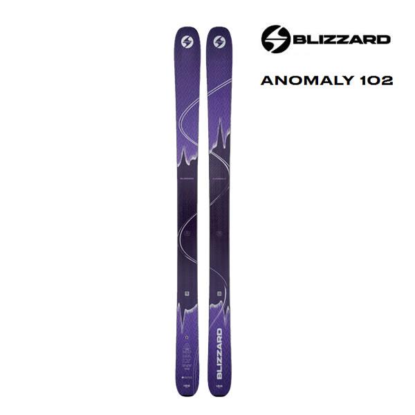 BLiZZARD Ski ブリザードスキー 2025 ANOMALY 102 スキー板 単品 BLiZZARD Ski ブリザードスキー 2025 ANOMALY 102 スキー板 単品