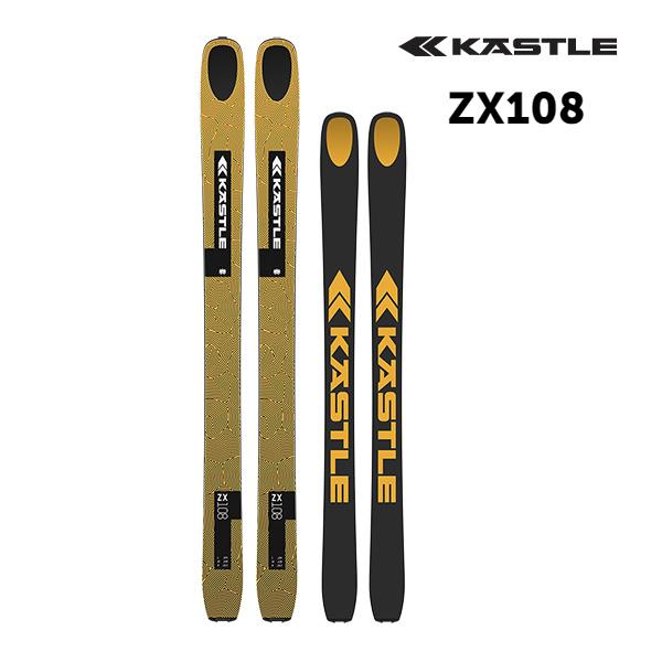 KASTLE フリーライドスキー 2026 ZX 108 スキー板 単品 (板のみ