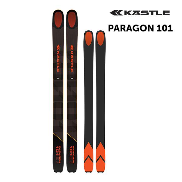 KASTLE フリーライドスキー 2026 PARAGON 101 スキー板 単品 (板