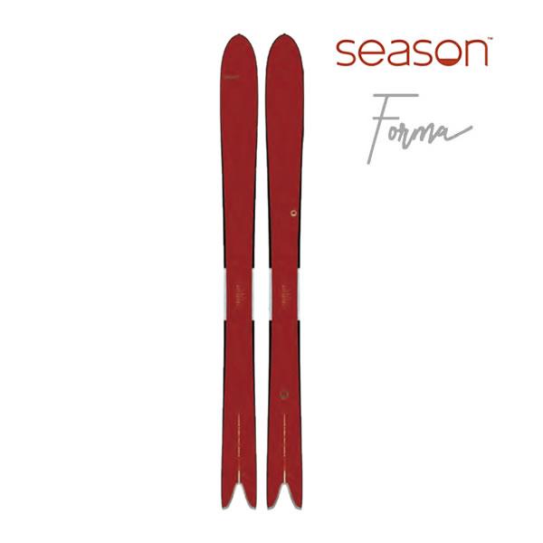 season eqpt. 2026 FORMA -Red- フォーマ スキー板 単品 (板のみ