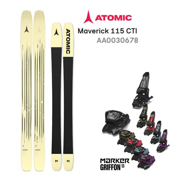 【2025-2026モデル】送料無料・代引き不可【日本正規品】MAVERICK 115 CTI (マーベリック 115 CTI)ワールドフリーライドツアーに最適なモデル。ハードに攻めるパワーとパフォーマンス、変則的なフイールドでの万能性を兼...