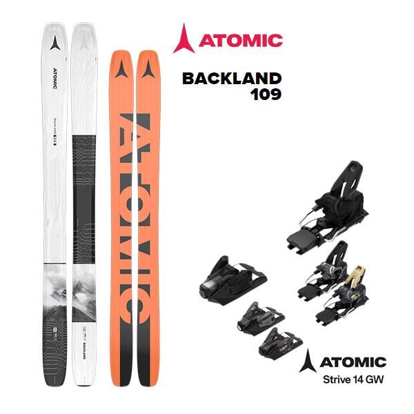 【2025-2026モデル】送料無料・代引き不可【日本正規品】BACKLAND 109 (バックランド 109)BACKLAND FRフリーライド・ツーリング装備は雪面を軽快に駆け抜けます。重量が最適化されているので、楽に登ることができます...