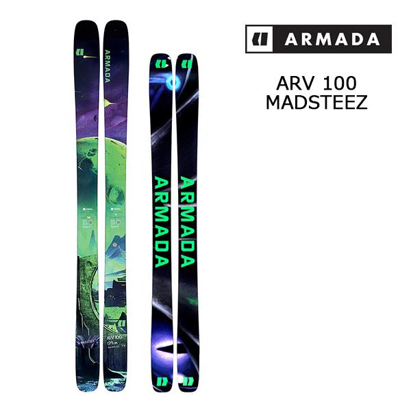 ARMADA（アルマダ） スキー板 ARMADA ARV 100 MADSTEEZ スキー単品 (板