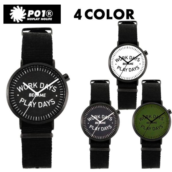 PLAY DESIGN プレイデザイン / P01TIME WDBPD ANALOG 4カラー展開
