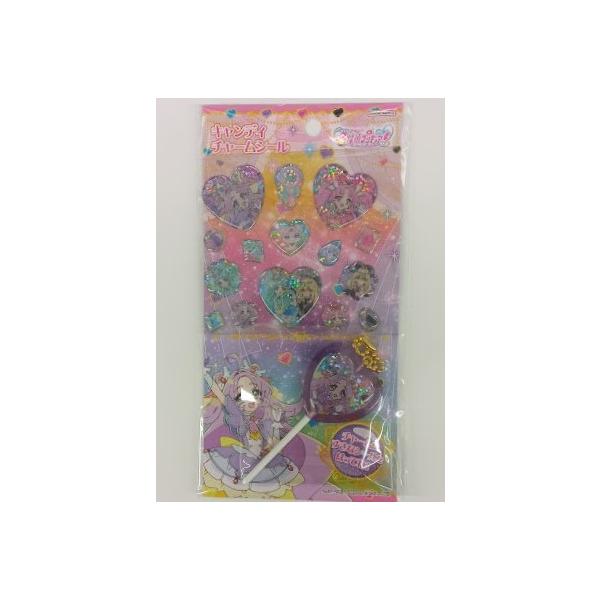 【メール便ＯＫ】 サンスター文具  名探偵プリキュア! キャンディチャームシール 2234370A