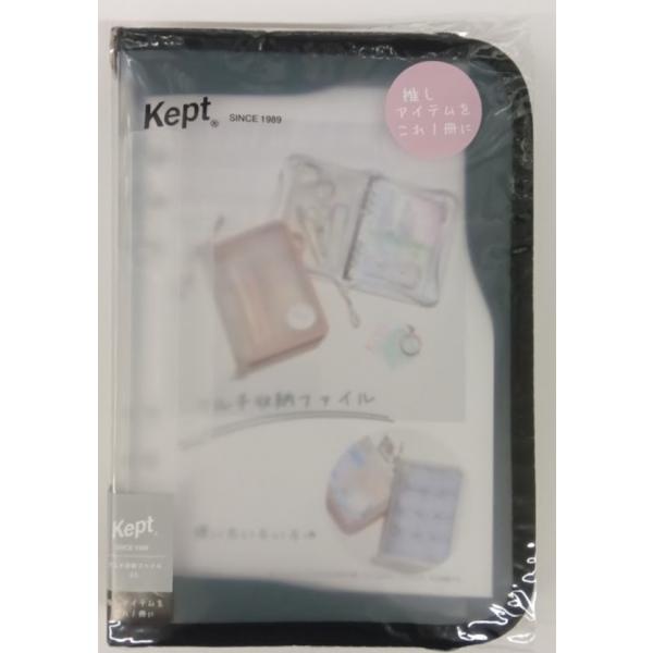 【宅配便orレターパックプラス】レイメイ藤井　Kept　マルチ収納ファイルA5サイズ　KP52Bブラック