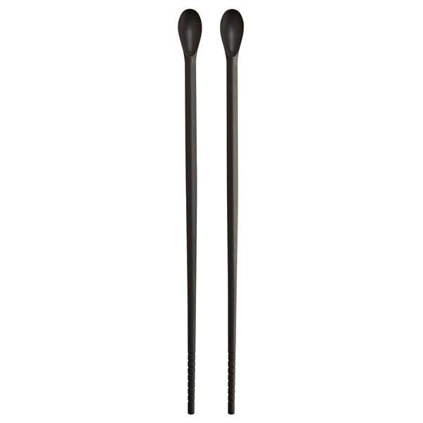 [IKEA/イケア/通販]LUNGROT ルングロートスプーン付き箸 １膳[A](20615521)