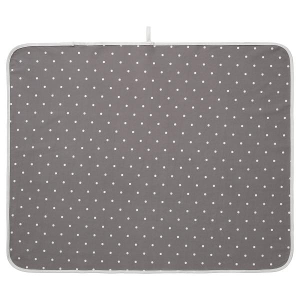 IKEA/イケア/通販]LEN レーン ベビーケアマット, 水玉模様/グレー