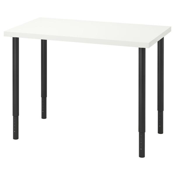 s*2様 IKEA LINNMON リンモン / OLOV オーロヴ デスク ホ IKEA/イケア/通販]LINNMON リンモン / OLOV オーロヴ デスク, ホワイト