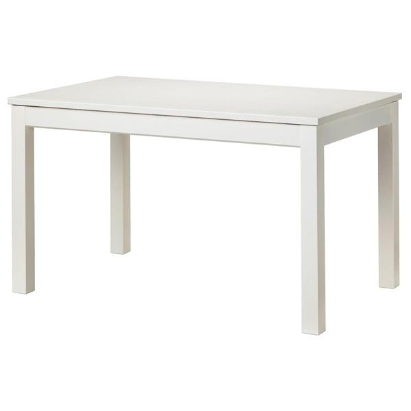 IKEA 白　伸長ダイニングテーブル レインベリ　LANEBERG LANEBERG extendable table, white, 511/8/743/4x311/2