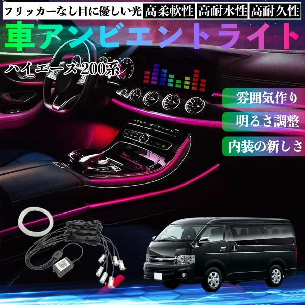 [Release date: December 31, 2025]【適合車種】ハイエース 200系【セット内容】チューブライト×6 、リブ付きチューブ8m【シガーソケットで簡単取付】シガーソケットに差すだけで電源OK。内装の隙間に入れるだけ...