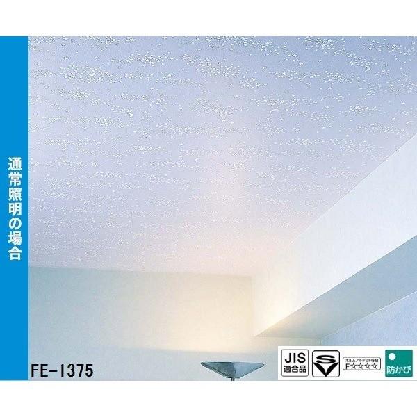 壁紙内装光る壁紙 蓄光 のり無し壁紙サンゲツfe 1375 93ｃｍ巾45m巻 Ds Wedge