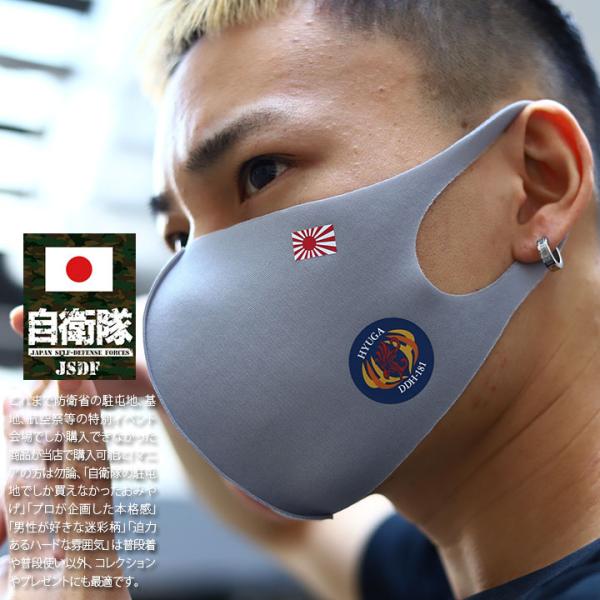 在庫あり 即発送 洗える マスク 布マスク 国内配送 ひゅうが 不死鳥 日向 DDH181 ヘリコプター搭載護衛艦 ロゴマーク 旭日旗 国旗 自衛艦旗 海上自衛隊 海自