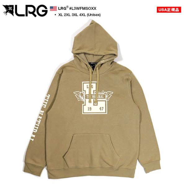 LRG パーカー XL SLANTED OG ZIP HOODED SWEATSHIRT（パーカー）｜XLARGE（エクストラ