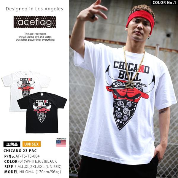 エースフラッグ Aceflag Tシャツ 半袖 チカーノ ペイズリー柄 バスケ ナンバー23 かっこいい 白黒 ダンス衣装 メンズ レディース 大きいサイズ Buyee Buyee Japanese Proxy Service Buy From Japan Bot Online