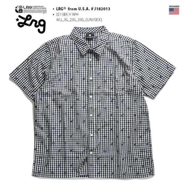 エルアールジー Lrg 半袖シャツ メンズ レディース かっこいい