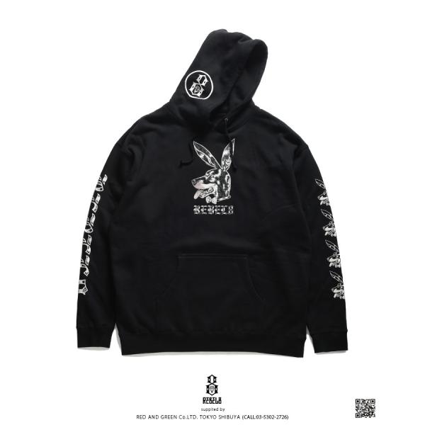 レベルエイト Rebel8 フードパーカー スウェット 長袖 メンズ 大きいサイズ B系 かっこいい おしゃれ 袖プリント ロゴ 裏起毛 ドーベルマン 犬 912414047 本格派大人のb系xlダンス通販 通販 Yahoo ショッピング