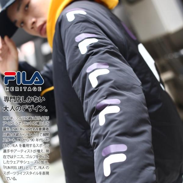 フィラ Fila ジャンパー 中綿ジャケット アウター ボンバージャケット