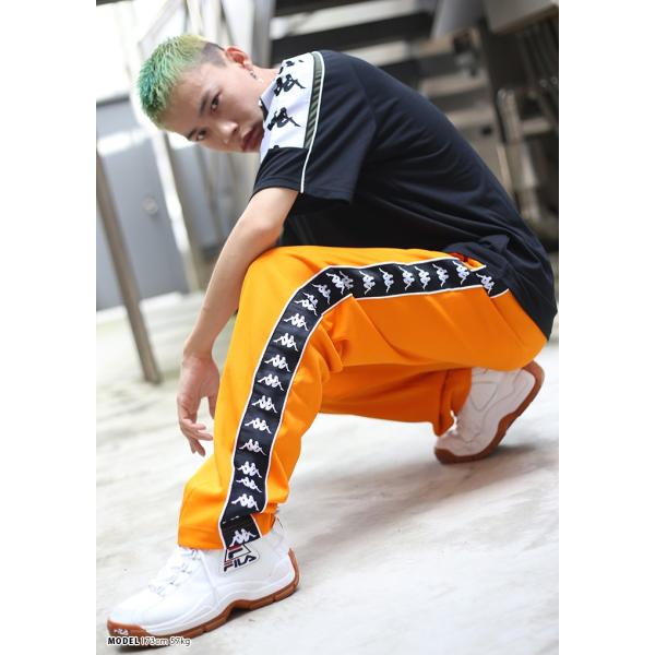 日本最大級メーカー直販 新品完璧 カッパ Kappa トラックパンツ ジャージ下 イージーパンツ ロングパンツ ラインパンツ Kappa ラインパンツ 長ズボン メンズ トラックパンツ レディース 大きいサイズ スポーツ ファッション