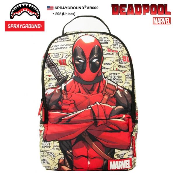 スプレーグラウンド Spray Ground バックパック リュック Deadpool デッドプール 限定コラボ Buyee Buyee 日本の通販商品 オークションの代理入札 代理購入