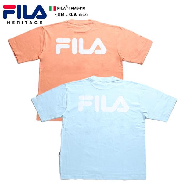 フィラ Fila Tシャツ 半袖 メンズ レディース かっこいい 90 スタイル テニスロゴ ブランドロゴ オレンジ 水色 大きいサイズ 本格派大人のb系xlダンス通販 通販 Yahoo ショッピング