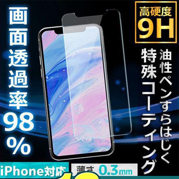 WEIMALL iPhone 保護フィルム ガラスフィルム 特殊コーティング