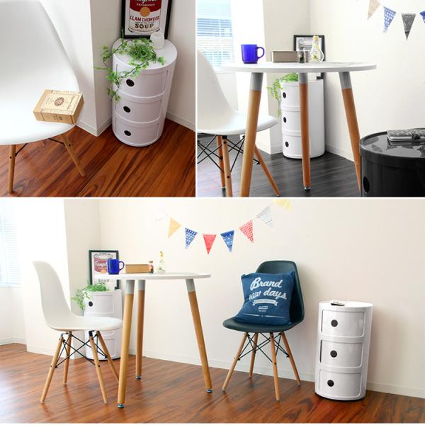 コンポニビリ リプロダクト 収納ボックス フタ付き 3段 白 軽量 32 32 58cm ジェネリック家具 スツール 円柱 丸型 北欧 サイドテーブル Weimall Buyee 日本代购平台 产品购物网站大全 Buyee一站式代购 Bot Online