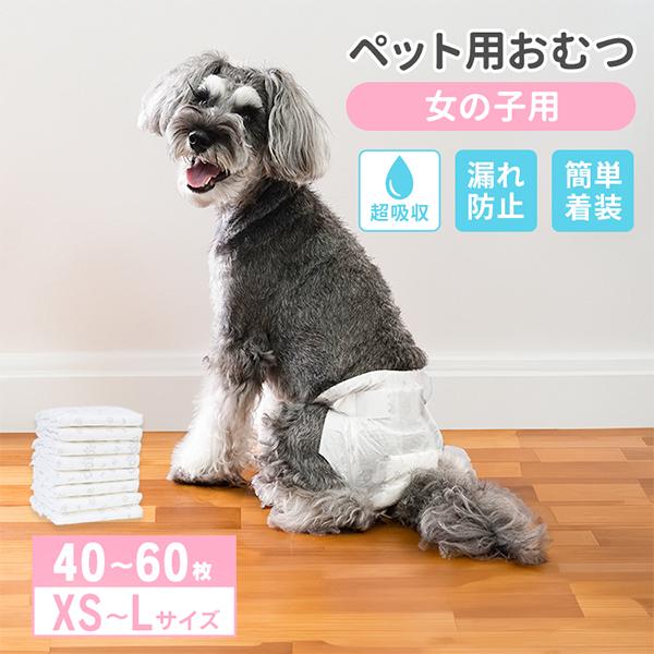 大切な愛犬の快適な毎日をサポートする、女の子向け犬用ペットオムツ（紙タイプ）が登場！メス用は女の子の体型にフィットするように設計されており、おしっこや生理時のトラブルをしっかりガード。お出かけや室内でのマナー対策はもちろん、マーキング防止や...