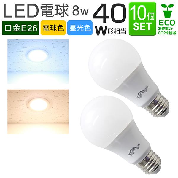 WEIMALL（ウェイモール） LED電球 E26 40W相当 電球色 昼光色 消費電力