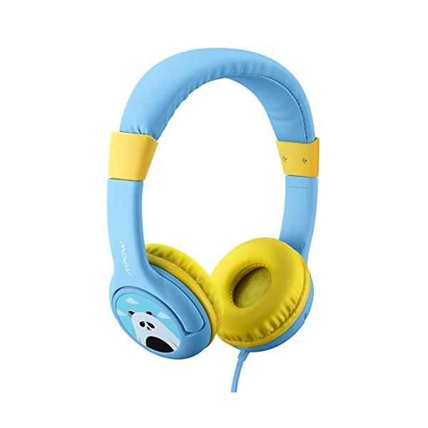 ｍpow子供用ヘッドフォン 有線ヘッドセット かわいいパンダ シェアポートとマイクを搭載した音量制限附きヘッ Osp ウィジェクトストア 通販 Yahoo ショッピング