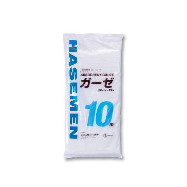 【特長】●医療ガーゼタイプＩのガーゼです。●用途に合わせて長さをカットすることができます。【仕様】●品番：204103●規格：30cm×10m●材質：綿●入数：1反●製造国：中国【使用方法】●キズあての場合、傷口を殺菌剤などで消毒してからご...