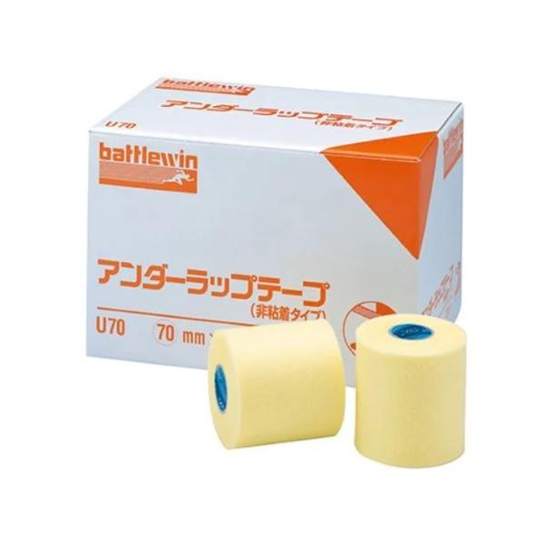 ニチバン バトルウィン アンダーラップテープ（非粘着） U-70 12巻入