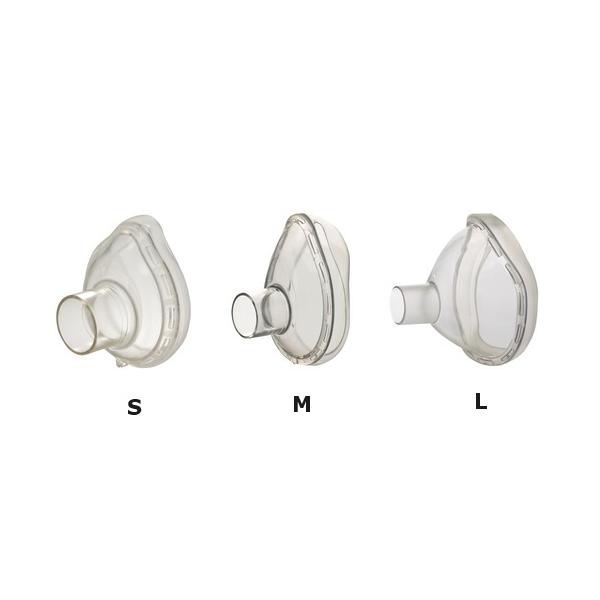 【特長】●柔らかい素材でできたフェイスマスク。取りはずし可能です。●オプティチャンバーダイアモンドのアクセサリー／オプション品です。●顔の形に合わせてやさしくフィットし、マスクからの薬剤漏れを少なくします。●サイズは S・M・Lの3サイズあ...