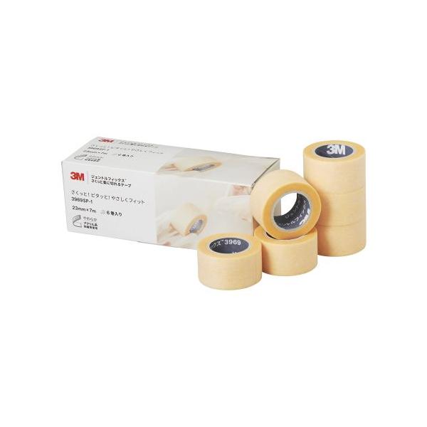 他サイト： ジェントルフィックス さくっと楽に切れるテープ スモールパック 23mm×7m 6巻入(3969SP-1) 3M 312-186-71の商品画像