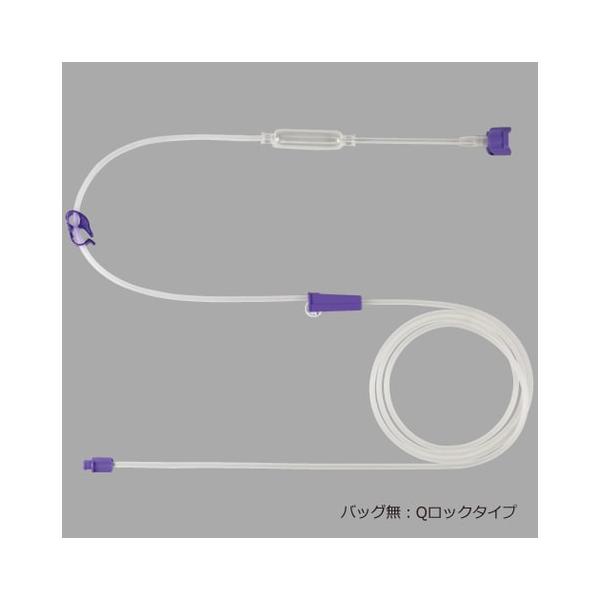 【新規格】フレゼニウス Amikaポンプ用経腸栄養セット バッグ無 DEHPフリー Ｑロックタイプ 10セット×10箱入 JMS JF-3YP30AQ1 ISO80369-3