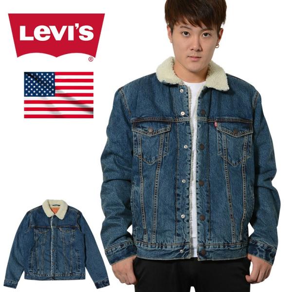 リーバイス Levi S ジージャン ボアジャケット デニムジャケット Gジャン ジャケット メンズ Type Iii Sherpa Trucker 0041 Buyee Buyee Japanese Proxy Service Buy From Japan Bot Online