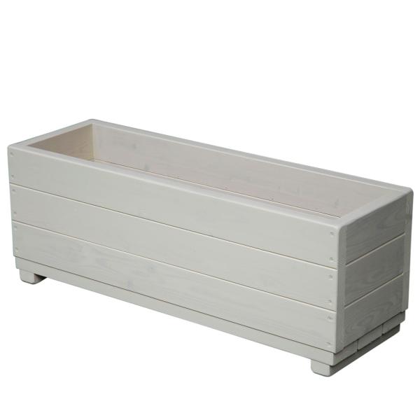【日本製】WelcomeWood 木製大型プランター EPWD90 外寸約90×29×高さ33cm 内寸約84×23×深さ27cm 約53L 全5色