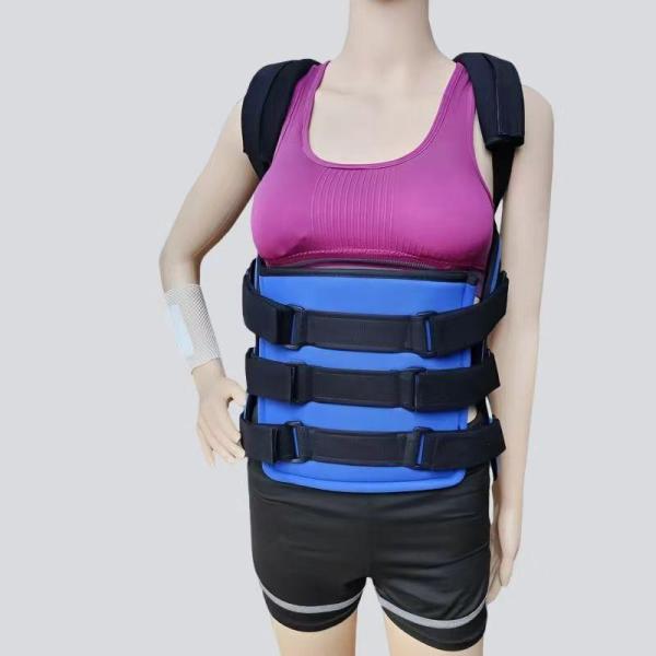 胸椎装具、調整可能な胸椎腰椎骨折プロテクター、骨折損傷および術後サポート術後の脊椎矯正