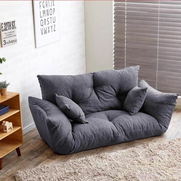 ◆【座椅子 ベッド】 ポリエステルとウレタンの素材で、しっかりとした弾力と柔らかさを兼ね備えています。汚れにも強く、お手入れ簡単です。◆【折り畳みソファーベッド】モダンなデザインで、どんなインテリアにも合わせやすいです。シンプルながらもおし...