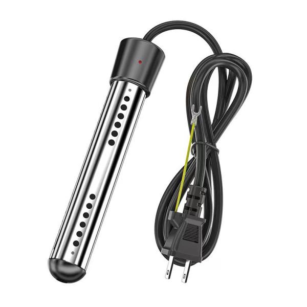 プールヒーター 電気給湯器 100V 1500W 70°自動電源オフ浸漬給湯器 電線1.5M お風呂 家庭 アウトドア 学校に適しています 投げ込み