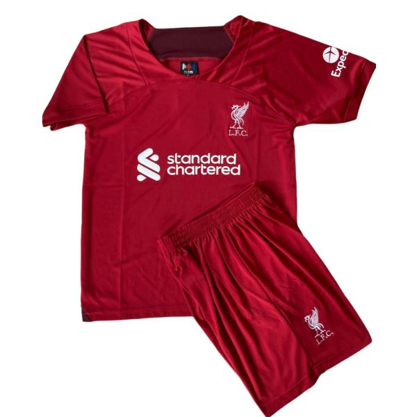 リバプールFC 練習着上下セット 22/23-リバプール(ホーム)子供用上下セット【即納商品