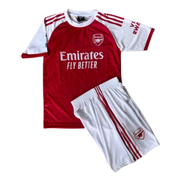 アーセナル　ホーム　25/26 子供用 海外 サッカー  ユニフォーム トップス Tシャツ ズボン 半袖 運動着　KIDS