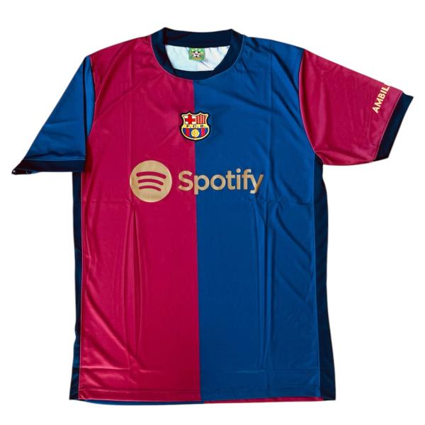 24/25 バルセロナ ホーム 海外 サッカー  ユニフォーム トップス Tシャツ 半袖